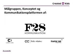 Kommunikationsplatformen