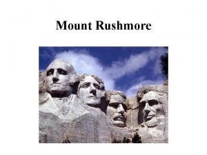 Mount rushmore background