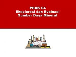 Aset eksplorasi dan evaluasi