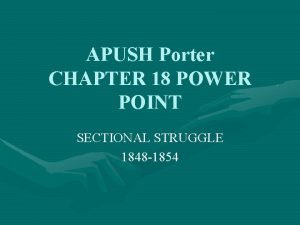 Chapter 18 apush