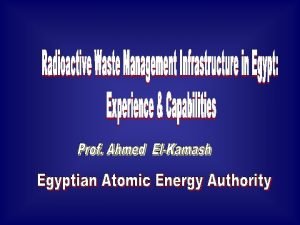 Waste Management System in Egypt Justification Minimization Segregation