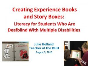 Story boxes ideas