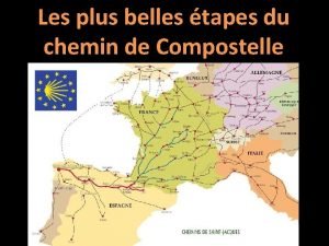 Les plus belles tapes du chemin de Compostelle