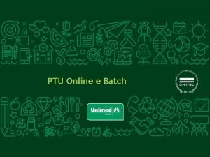 Manual ptu batch