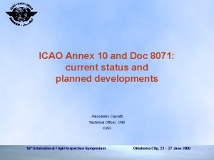 Icao annex 10 volume iii
