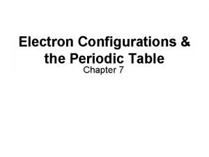 Electromagnetic periodic table