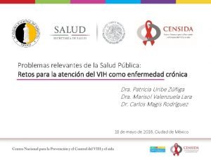 Problemas relevantes de la Salud Pblica Retos para