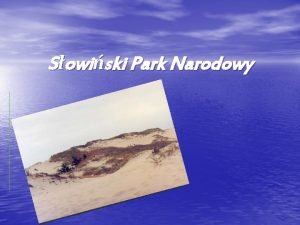 Słowiński park narodowy logo co przedstawia