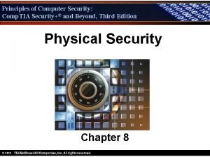 Principles of Computer Security Comp TIA Security and