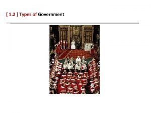 What are the three ways to classify governments