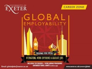 Overview Skills employers want Employability Outcomes Global Mindset