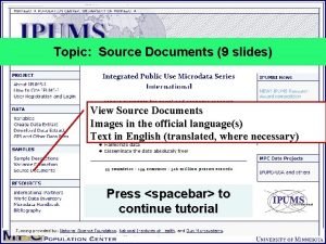 Source documents images