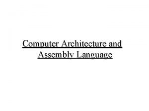 Data representation in computer architecture