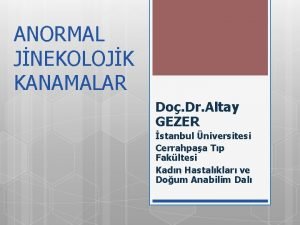 Dr altay gezer