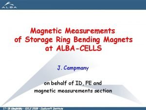 Magnetic Measurements of Storage Ring Bending Magnets at