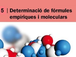 Formula empirica i molecular