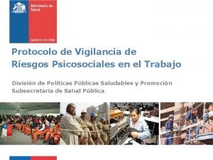 Protocolo de Vigilancia de Riesgos Psicosociales en el