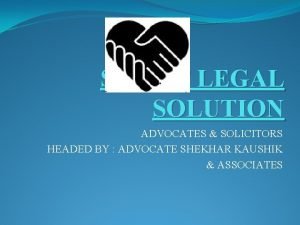 Smart legal solicitors