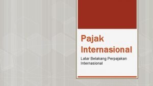 Perkembangan perdagangan Perkembangan perdagangan