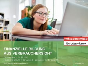 Bild vzbvRaum 11 FINANZIELLE BILDUNG AUS VERBRAUCHERSICHT DIWWorkshop