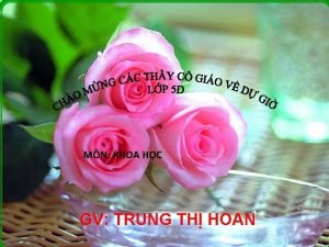 MN KHOA HC GV TRUNG TH HOAN Kim