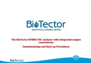 The Bio Tector B 7000 i TOC analyzer