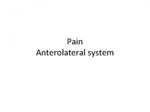 Neuropathic pain