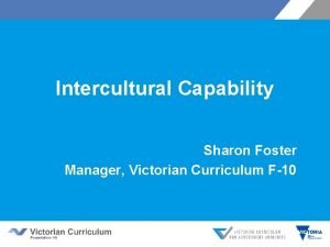 Victorian curriculum intercultural capability Victorian curriculum intercultural capability