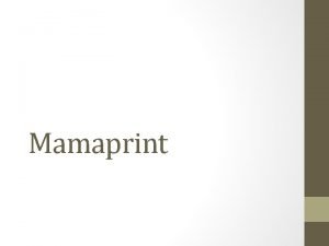 Mamaprint Mammaprint Mammaprint genexpressieprofiel Heeft alleen zin als