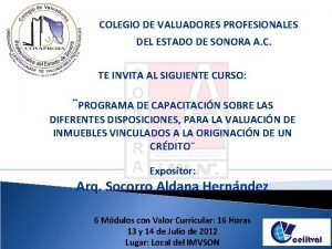 Valuadores de inmuebles