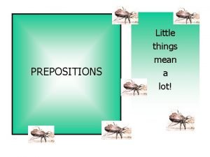 How to find preposition in a sentence