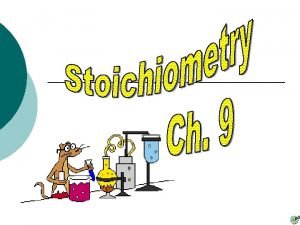 Stoichiometry The word stoichiometry derives from two Greek