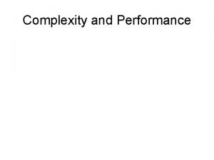 Linear search average performance