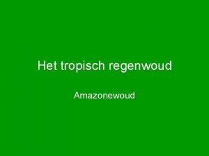 Ligging amazonewoud