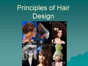Curved lines in hair design