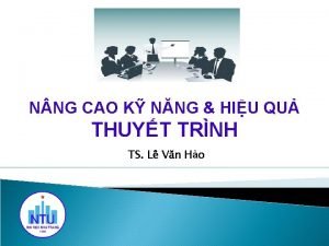 N NG CAO K NNG HIU QU THUYT