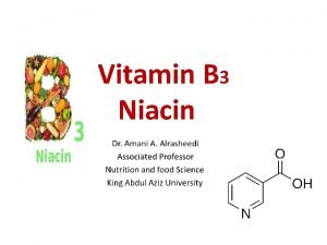 Niacin absorption