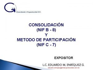 Nif b-8 resumen