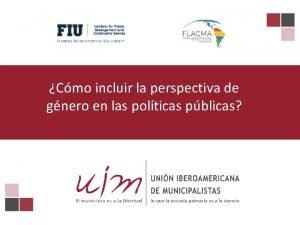 Cmo incluir la perspectiva de gnero en las