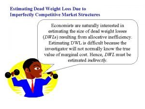 Deadweight loss formula