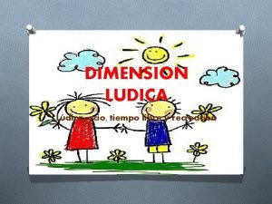 Dimensión ludica