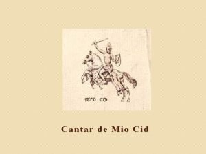 Metrica del mio cid