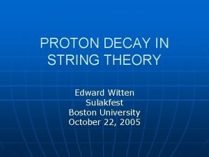 Heterotic string theory