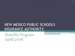 New mexico public school insurance authority