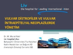 Vulvar dermatozlar