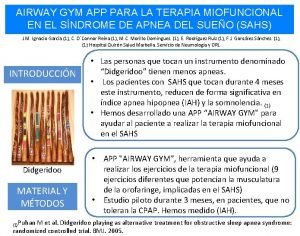 Airway gym app