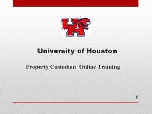 Property custodian