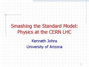 Cern standard model lagrangian Cern standard model lagrangian