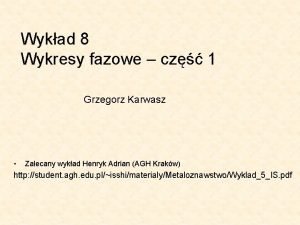 Wykresy fazowe