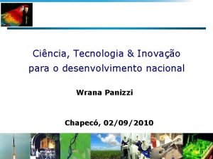 Desenvolvimento da ciência Desenvolvimento da ciência
